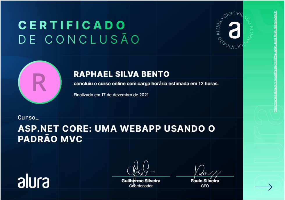 Certificado AspNetCore